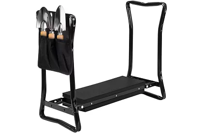 Skládací zahradní klekátko 3v1 – klekátko, lavička a organizér s nářadím