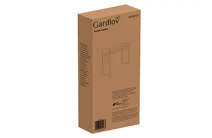 Skládací zahradní klekátko 3v1 – klekátko, lavička a organizér s nářadím