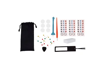 Stírací mapa s vlajkami – Scratch Map the World + doplňky