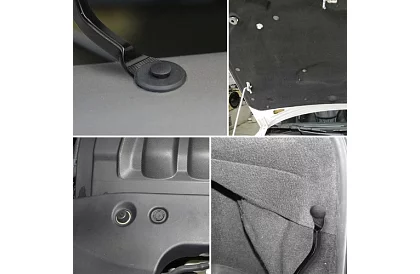 Univerzální sada auto klipů a spon + stahováky