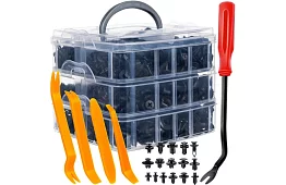 Univerzální sada auto klipů a spon + stahováky