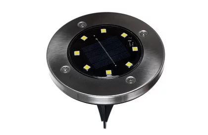 Solární zahradní osvětlení Disk Lights - 12 kusů