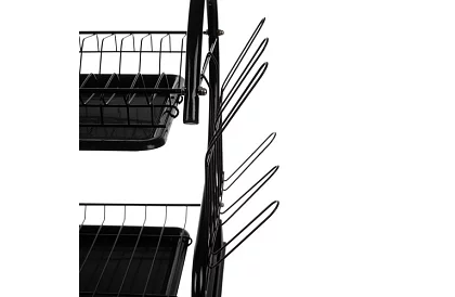 Odkapávač na nádobí - DUO black