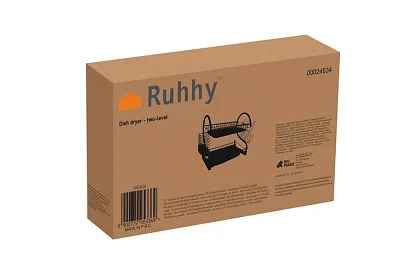 Odkapávač na nádobí - DUO black