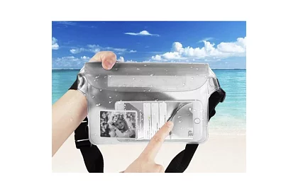 Vodotěsné pouzdro - ledvinka na mobil a cennosti