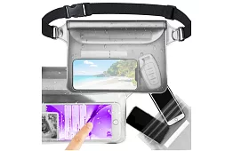 Vodotěsné pouzdro - ledvinka na mobil a cennosti