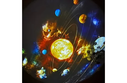 LED projektor hvězd – planetárium a noční světlo