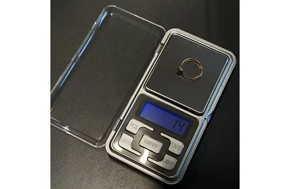 Digitální kapesní váha na šperky – 0,01 g až 500 g