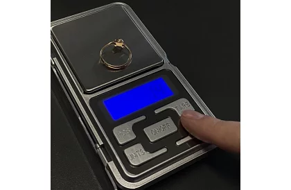 Digitální kapesní váha na šperky – 0,01 g až 500 g