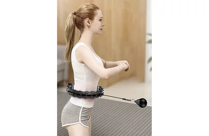 Masážní obruč – fitness hula hoop