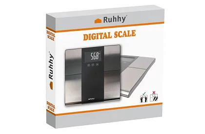 LCD Analytická osobní váha 225 kg – měření BMI