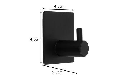 Koupelnový nalepovací věšák – sada 4 ks