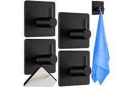 Koupelnový nalepovací věšák – sada 4 ks