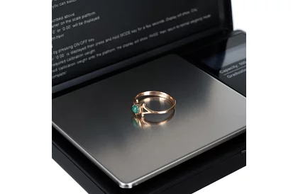 Váha s podsvíceným displejem na šperky 0,1 g až 500 g