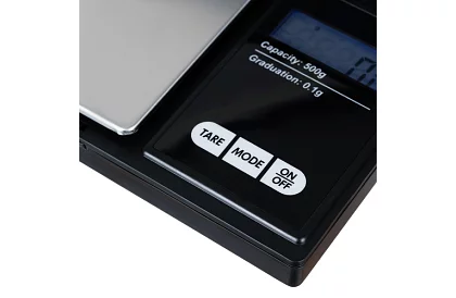 Váha s podsvíceným displejem na šperky 0,1 g až 500 g