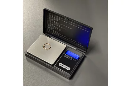 Váha s podsvíceným displejem na šperky 0,1 g až 500 g