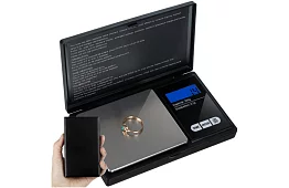 Váha s podsvíceným displejem na šperky 0,1 g až 500 g