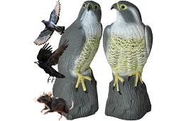 Plašič ptáků – realistický sokol