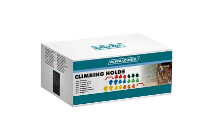 Lezecké chyty – lezecká sada pro děti 20 kamenů + 2 madla