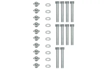 Lezecké chyty – lezecká sada pro děti 10 kamenů + 2 madla