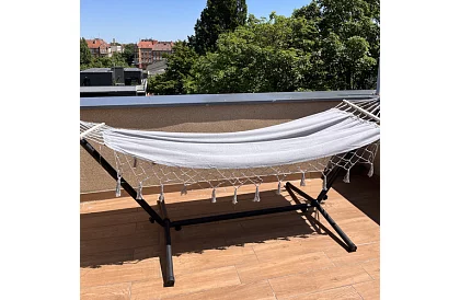 Zahradní houpací síť pro dvě osoby – nosnost 250 kg