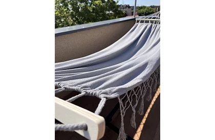 Zahradní houpací síť pro dvě osoby – nosnost 250 kg