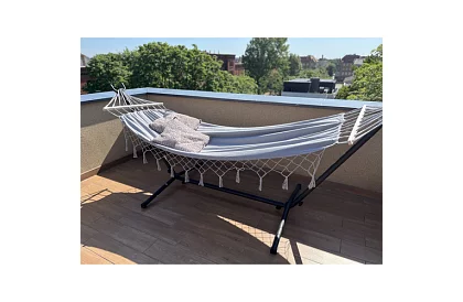 Zahradní houpací síť pro dvě osoby – nosnost 250 kg