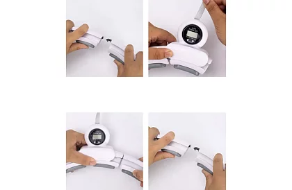 Masážní obruč s počítadlem – fitness Hula Hoop