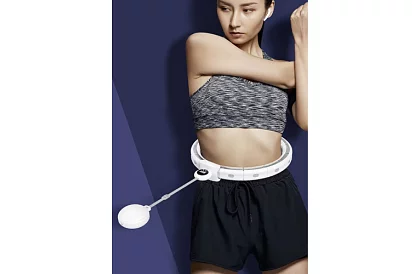 Masážní obruč s počítadlem – fitness Hula Hoop