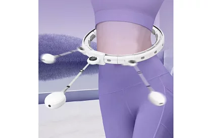 Masážní obruč s počítadlem – fitness Hula Hoop