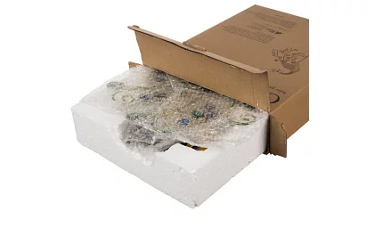 Zahradní solární lampa – Páv