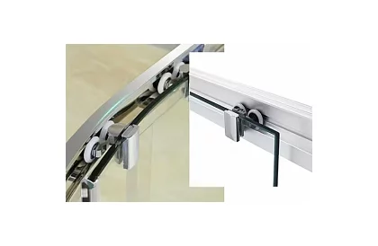 Kolečka pro posuvné dveře sprchových koutů 23 x 6 mm – 8 ks