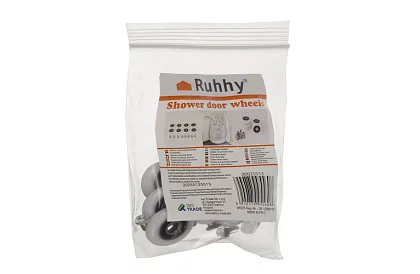 Kolečka pro posuvné dveře sprchových koutů 23 x 6 mm – 8 ks
