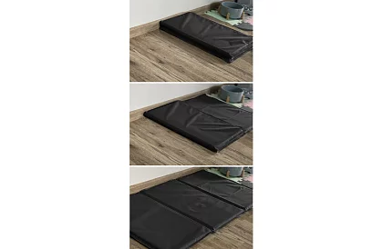 Chladící gelová podložka černá  - 110 x 70 cm