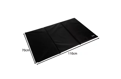 Chladící gelová podložka černá  - 110 x 70 cm