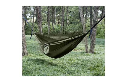 Turistická houpací síť s moskytiérou pro dvě osoby – nosnost 250 kg