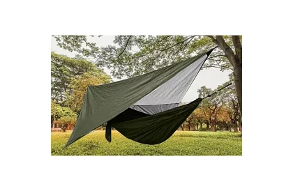 Turistická houpací síť s moskytiérou pro dvě osoby – nosnost 250 kg