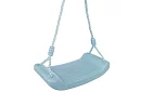 Dětská závěsná houpačka na lanech – plastová – modrá