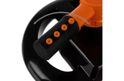 Zahradní otočný zavlažovač – 3ramenný