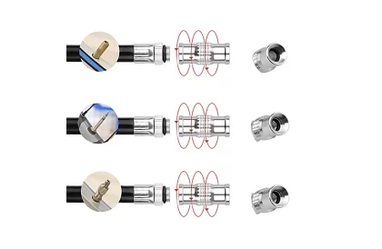 Ruční hliníková pumpa na kola + držák