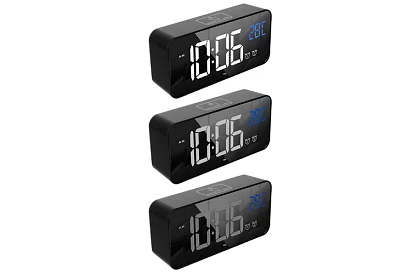 LED hodiny s budíkem - clapping clock