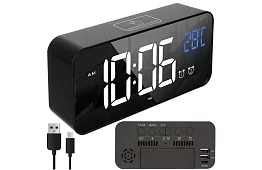 LED hodiny s budíkem - clapping clock