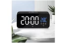 LED hodiny s budíkem - clapping clock