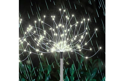 Solární zahradní lampy 2 kusy – pampeliška