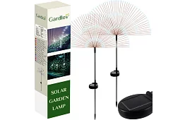 Solární zahradní lampy 2 kusy – pampeliška