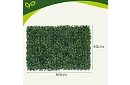 Plotový panel 60 × 40 cm – umělý buxus