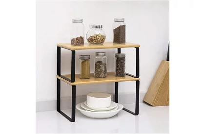 Bambusové police 2 ks – organizér