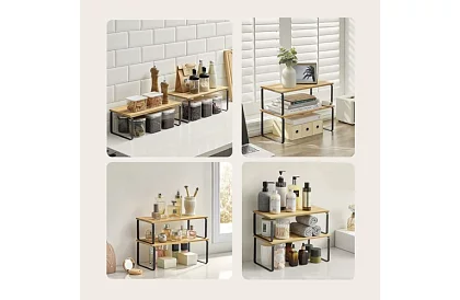 Bambusové police 2 ks – organizér