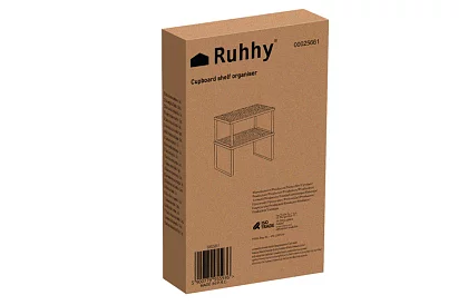 Bambusové police 2 ks – organizér