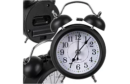 Retro budík s LED podsvícením